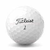 Titleist AVX golfballen met logo, zichtbaar Titleist logo op de zijkant
